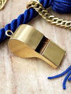 14k Vintage Yellow Gold Whistle Pendant