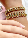 14k Fancy Link Milor Bracelet