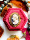 14k Victorian Hardstone Adonis Cameo Brooch