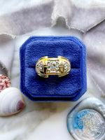14k Vintage 1.05cttw Diamond Ring
