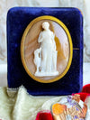 21k Victorian Shell Cameo Brooch