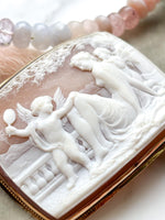 14k Antique Shell Cameo Brooch