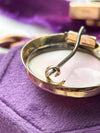 14k Antique Pink Shell Cameo Brooch