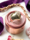 14k Vintage 0.30 cttw Diamond Puffy Heart Ring