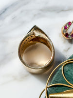 14k Vintage 0.45cttw Diamond Ring