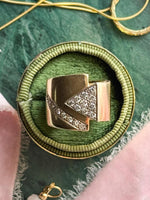 14k Vintage 0.45cttw Diamond Ring