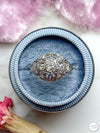 18k Art Deco 0.65cttw Diamond Bombe Ring