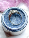 18k Art Deco 0.65cttw Diamond Bombe Ring