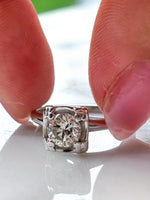 14k Vintage 0.75ct Diamond Solitaire