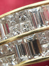 18k 1.80cttw Channel Set Diamond Ring