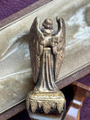 Gilded Brass Antique Banded Agate Wax Seal