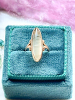 10k Antique Dendritic Agate Ring