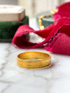 24k Vintage 4.75mm 3.46g Ring