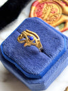 18k Vintage Egyptian Lapis Ring