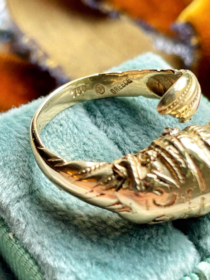 18k Vintage Lalaounis Chimera Ring