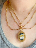 14k Victorian Gold Bearing Quartz Locket