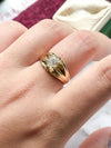 14k 1.30ct Old Mine Cut Diamond Ring