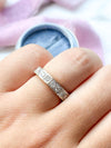 18k Vintage 2.00cttw Eternity Band
