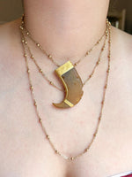 20k Victorian Tiger's claw Brooch