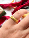 24k Vintage 5.05mm 3.80g Ring