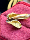 14k Vintage Lion Bypass Ring