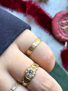 18k Victorian Memorial Ring