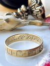 18k Victorian Memorial Ring