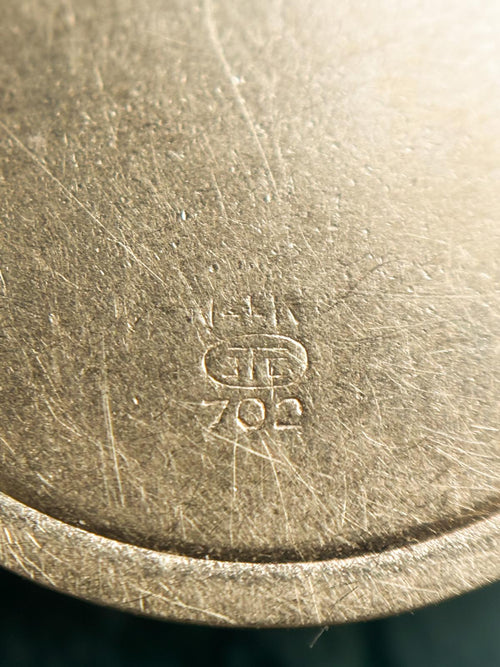 14k Vintage Four-Leaf Clover Amethyst Pendant