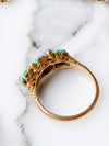 18k Antique Victorian Persian Turquoise and Diamond Ring