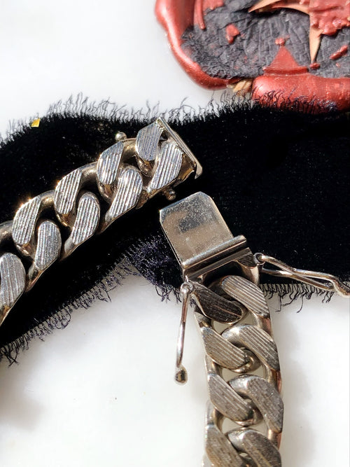 18k Vintage Cuban Link Bracelet